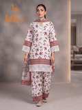 3Pc Bona Dora Lawn Shirt, Plazo, Dupatta