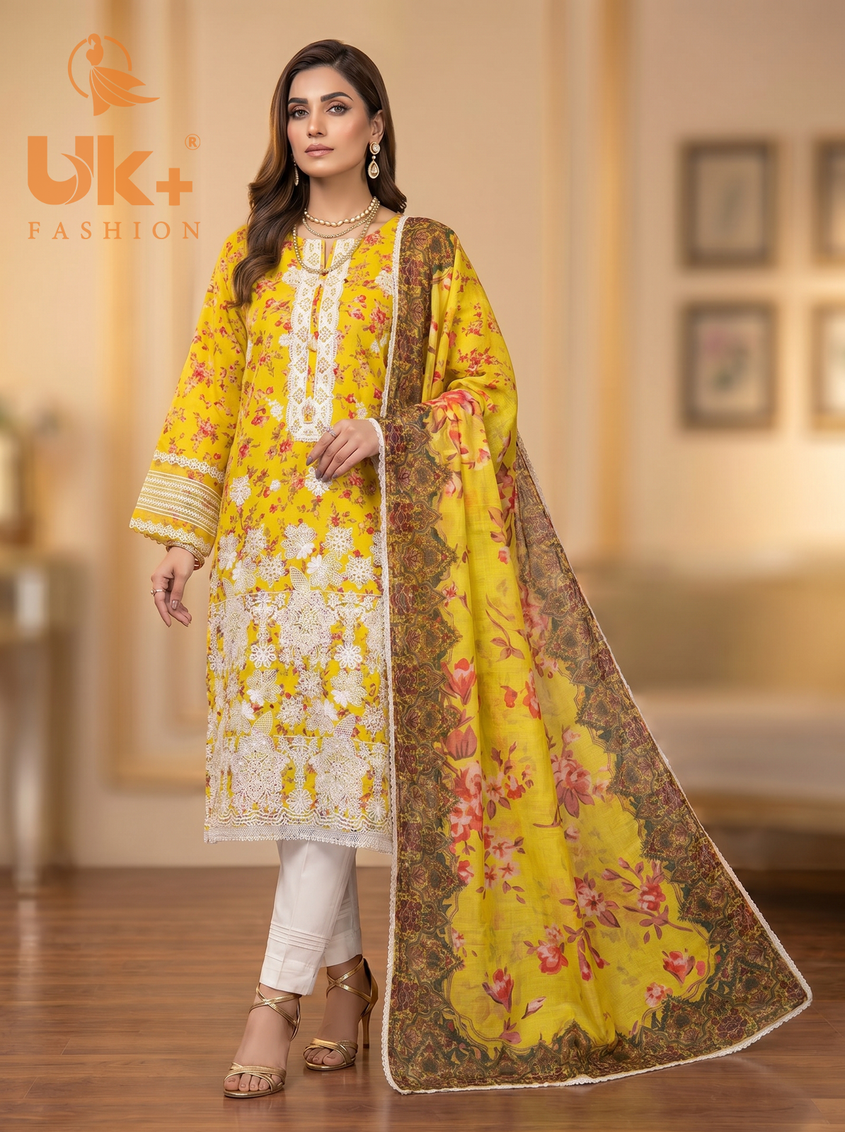 3pc pure lawn shirt,touser,dupatta