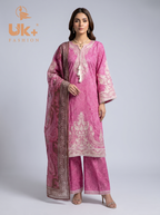 3pc pure lawn shirt,touser,dupatta