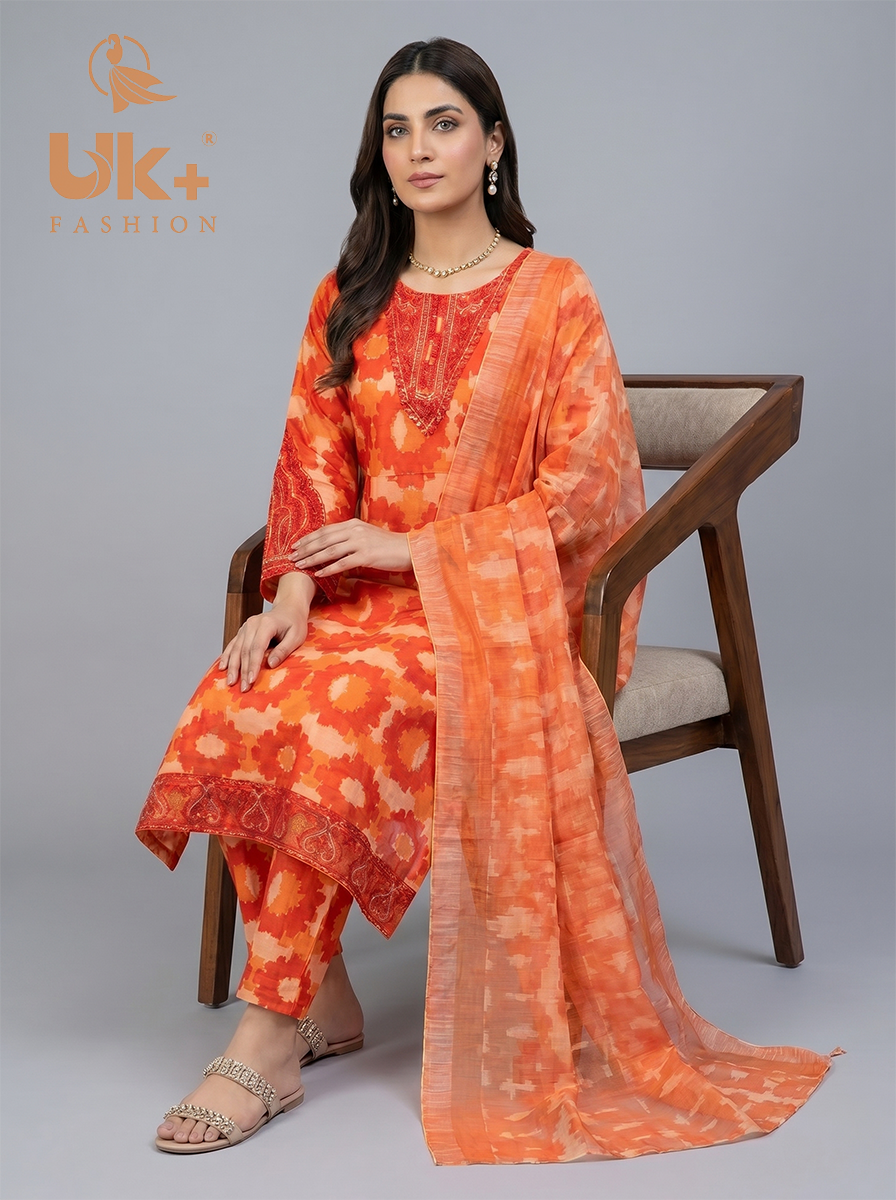 3pc Bona Dora Airline Shirt, Trouser with Diamond Dupatta.