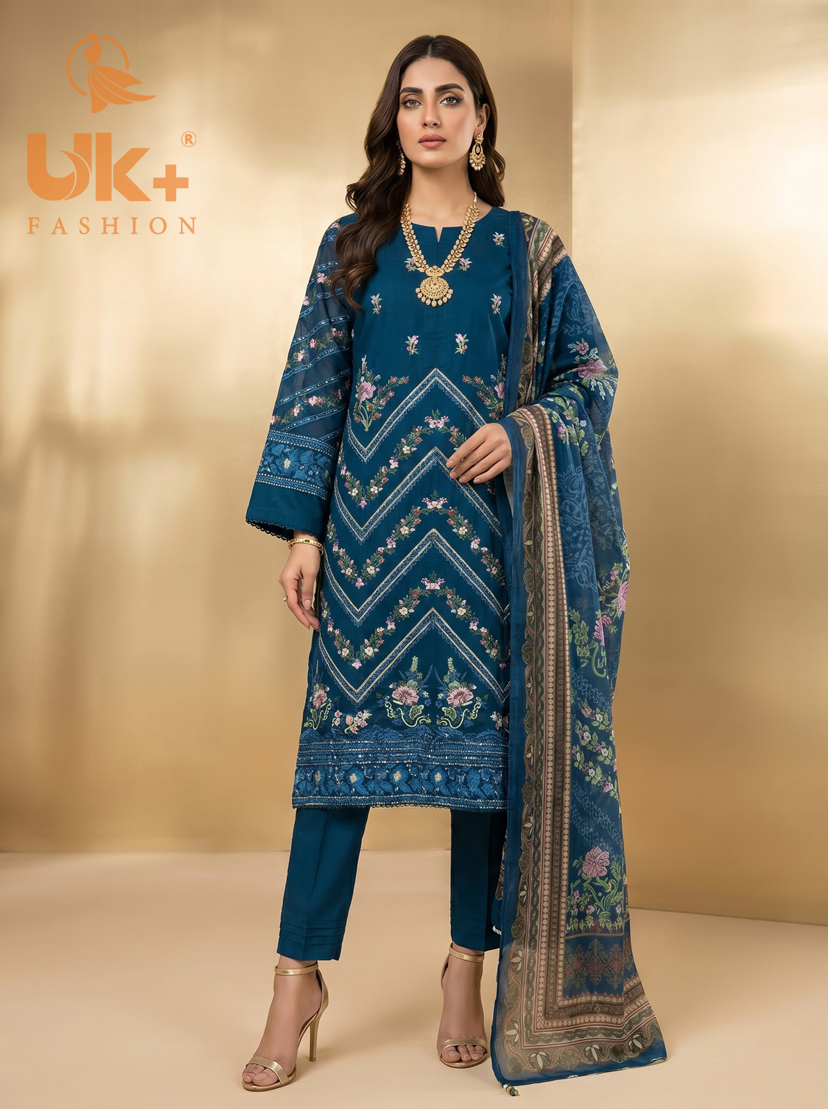 3pc pure lawn shirt,touser,dupatta