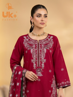 3pc pure lawn shirt,shalwar,dupatta