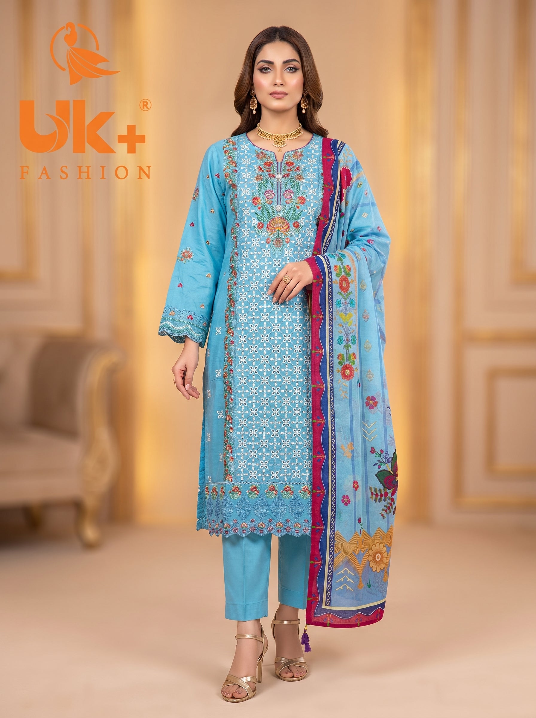 3pc pure lawn shirt,touser,dupatta