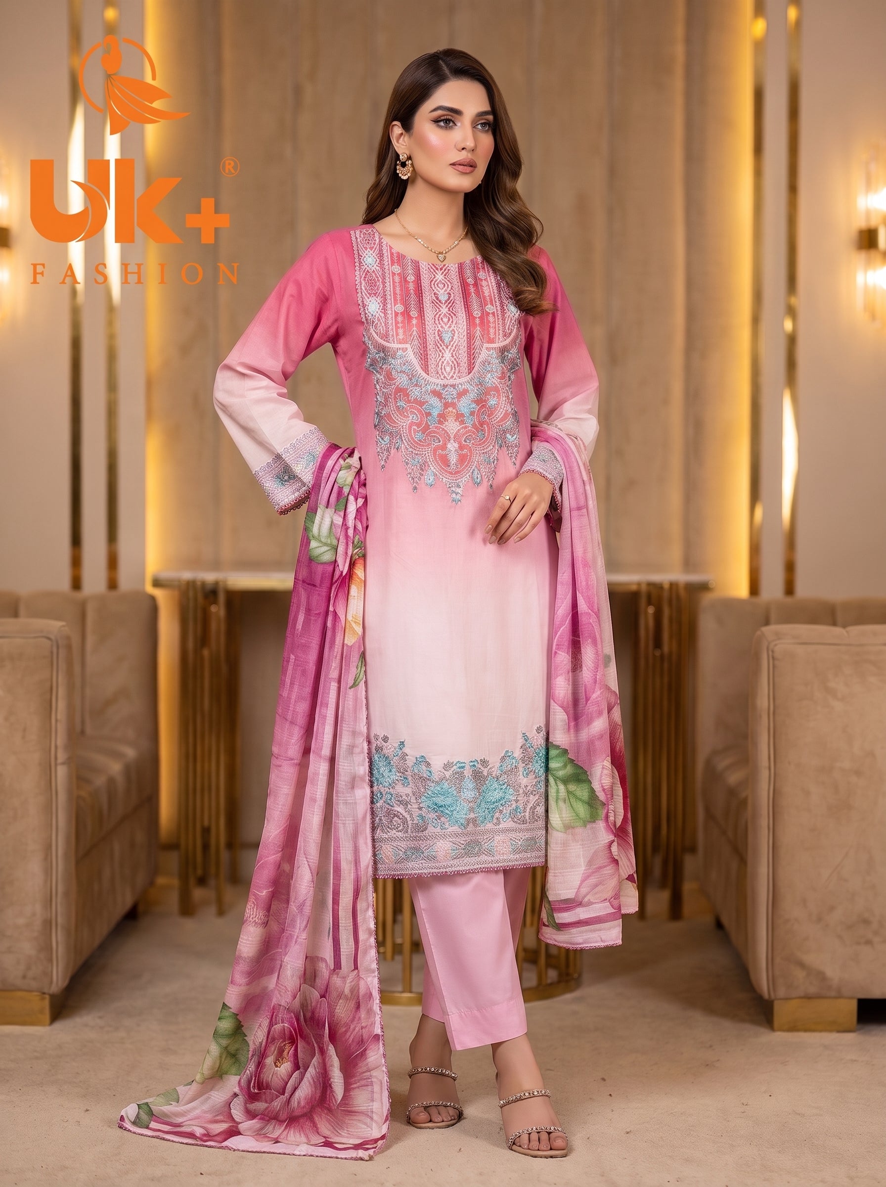 3pc pure lawn shirt,touser,dupatta