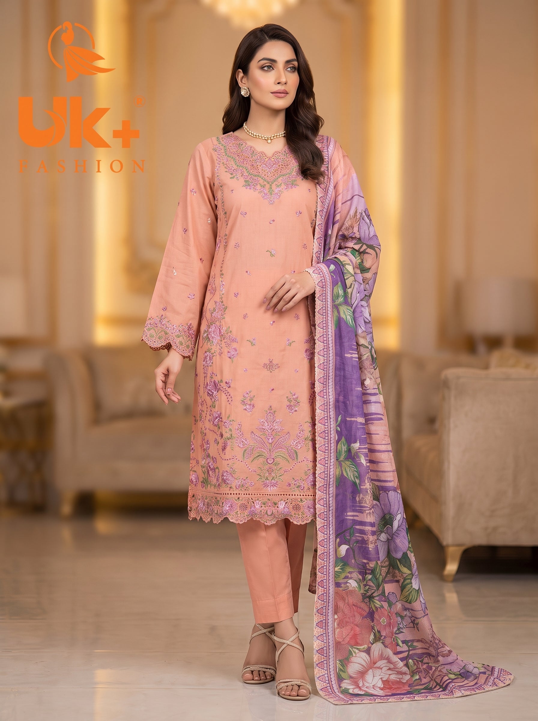 3pc pure lawn shirt,touser,dupatta