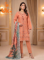 3pc pure lawn shirt,touser,dupatta
