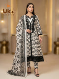 3pc pure lawn frock,touser,dupatta