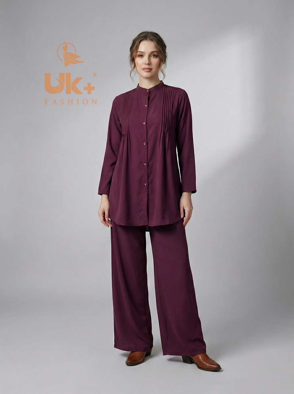 3Pc Western Jorjat Shirt, Trouser