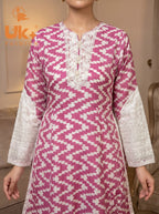 3pc Bona Dora Airline Shirt, Trouser with Diamond Dupatta.