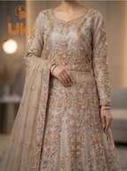 Bridal organza cancan lehenga ,dupatta