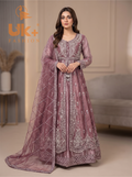 Bridal organza cancan maxi,dupatta