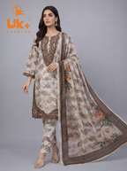 3pc pure lawn digital print shirt,touser,dupatta