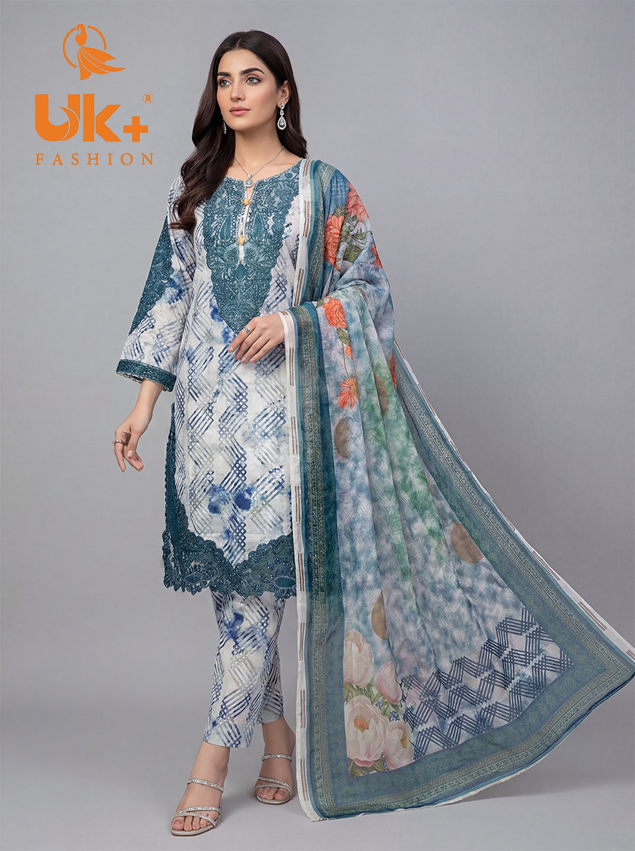 3pc pure lawn digital print shirt,touser,dupatta