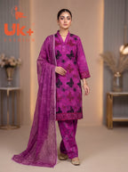 3pc pure lawn shirt,touser,dupatta
