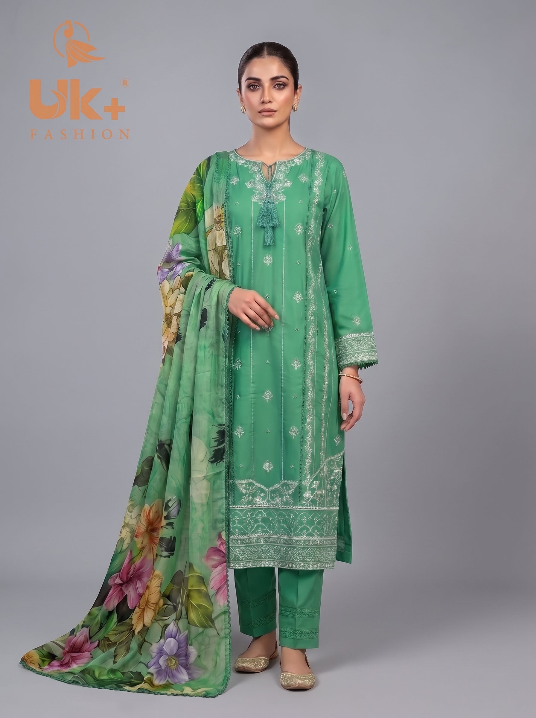 3pc pure lawn shirt,touser,dupatta