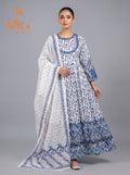 3pc Bona dora lawn frock,touser,dupatta