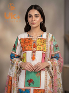 3Pc Bona Dora  Shirt, Plazo, Dupatta