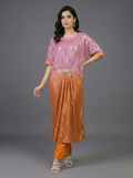 2Pc Embroidered WIth Sitara work Kafttan