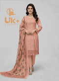 3Pc Embroidered Viscose Shirt, Shalwar, Dupatta