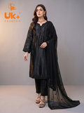 3PC sheesha silk shirt,shalwar,dupatta