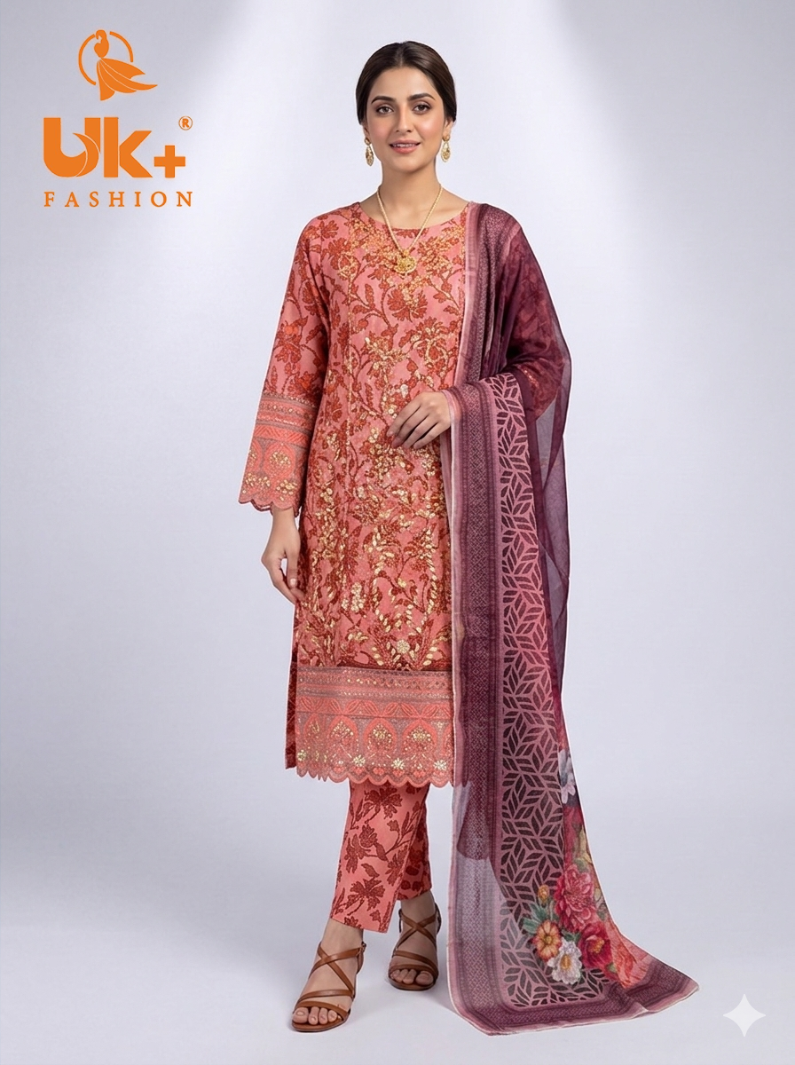 3pc pure lawn shirt,touser,dupatta