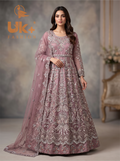 Bridal organza cancan maxi,dupatta