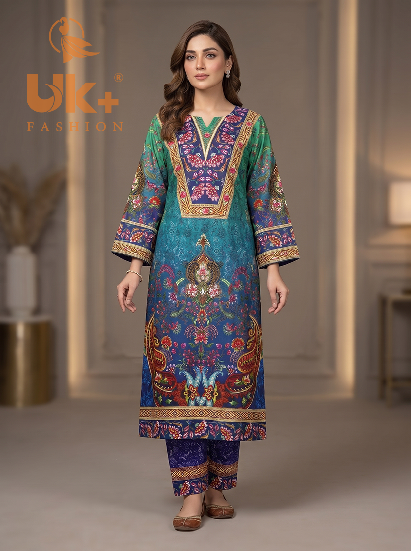 2Pc Bona Dora Lawn Shirt, shalwar,