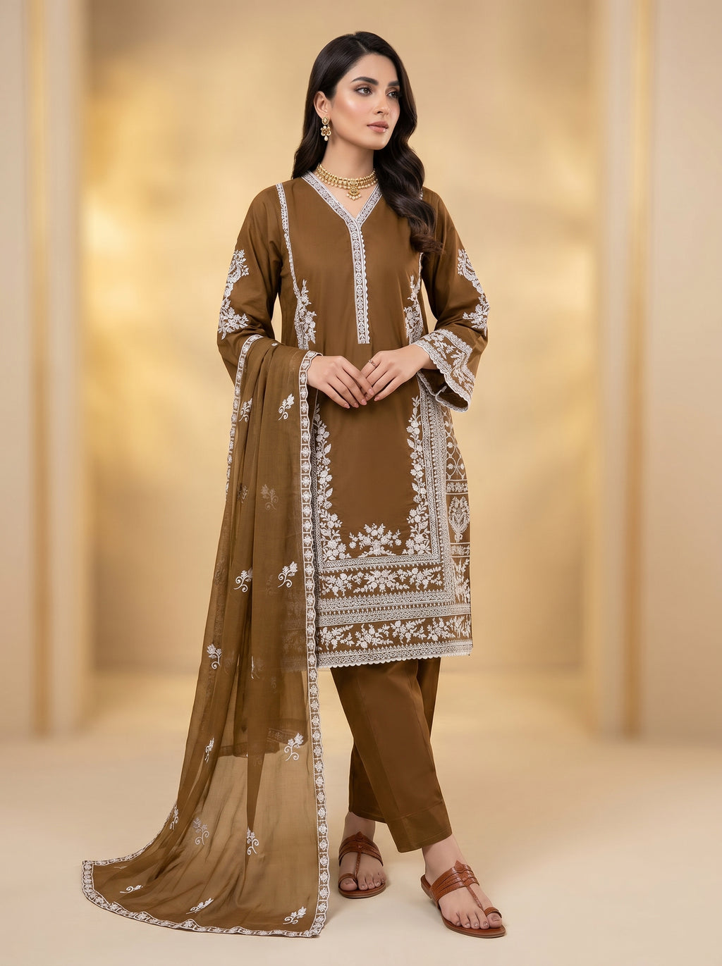 3pc pure lawn shirt,touser,dupatta