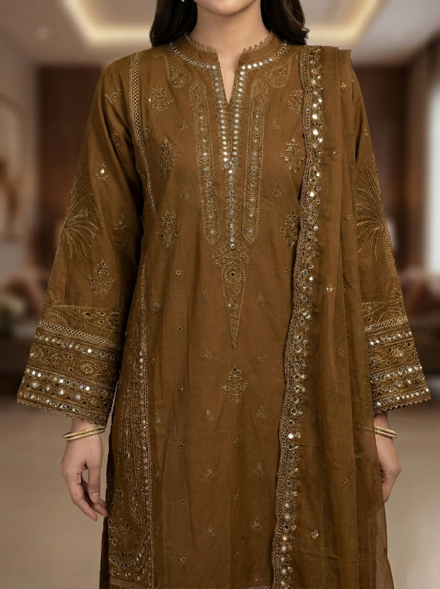 3pc pure lawn shirt,touser,dupatta