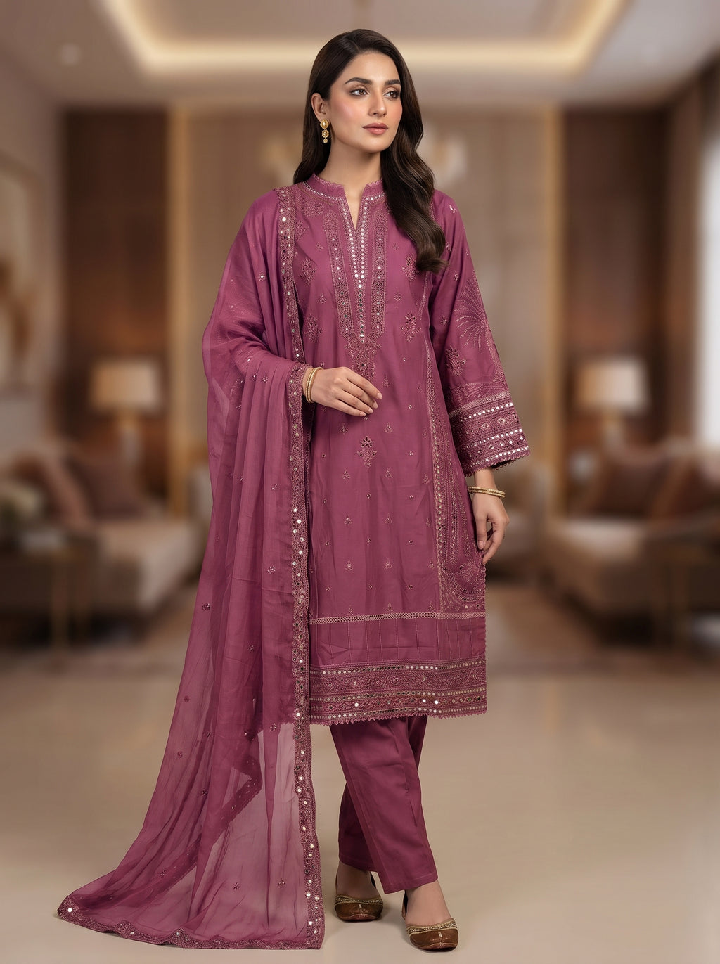 3pc pure lawn shirt,touser,dupatta