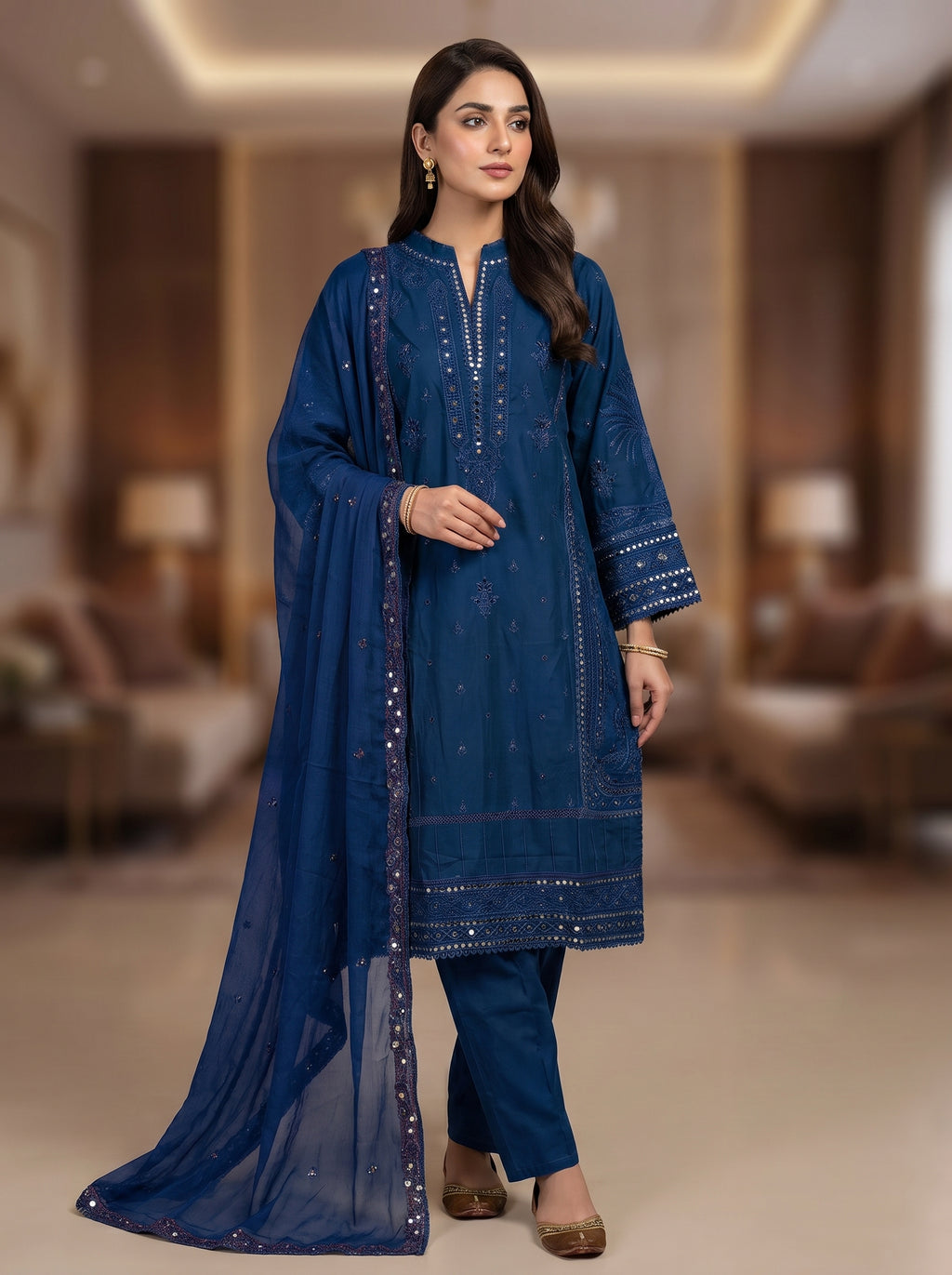 3pc pure lawn shirt,touser,dupatta