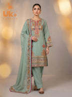3pc pure lawn shirt,touser,dupatta