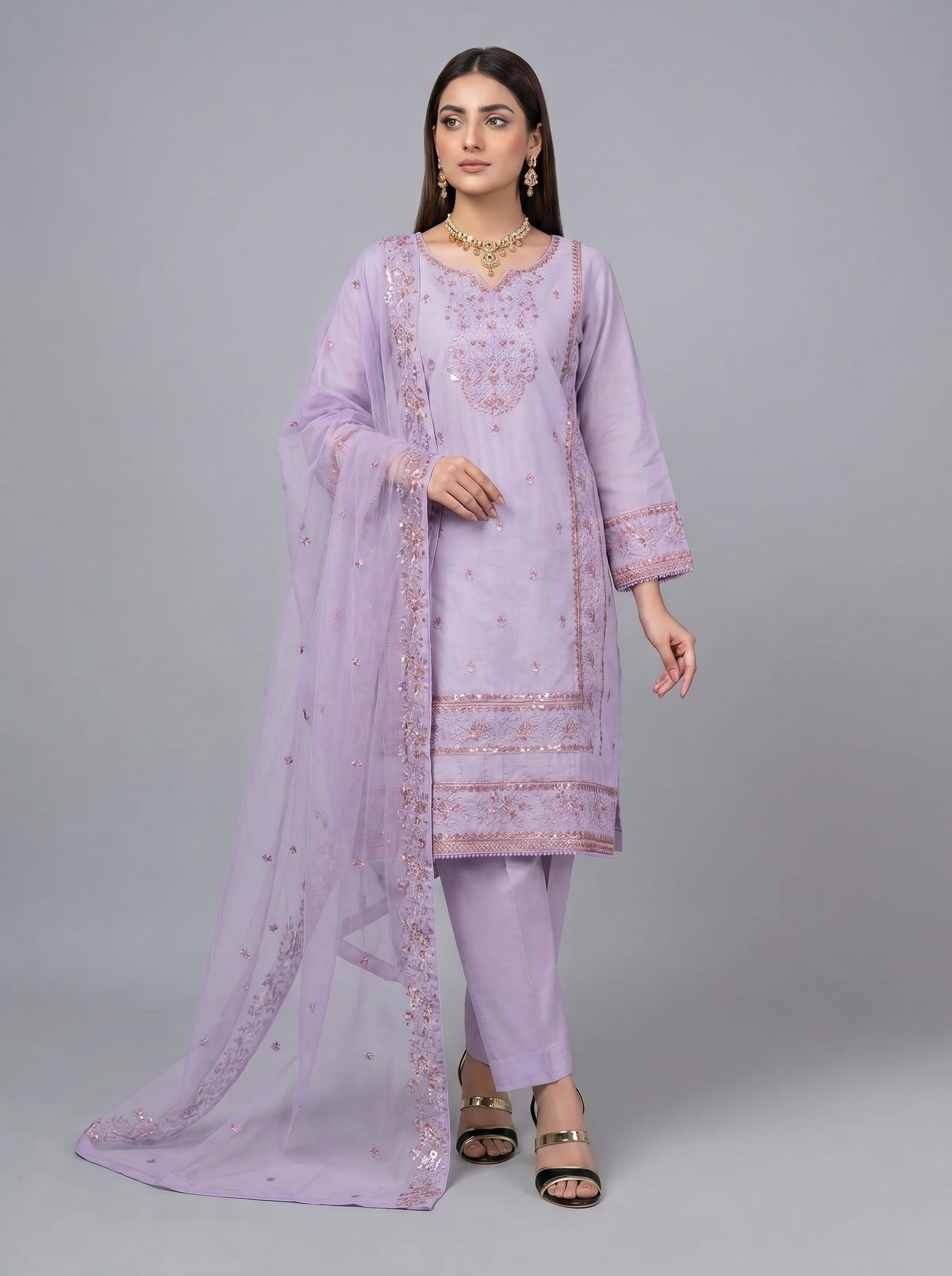3pc pure lawn shirt,touser,dupatta