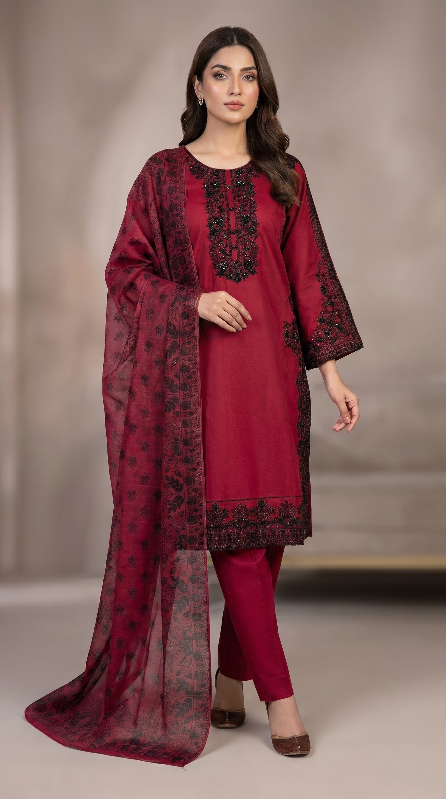 3pc pure lawn shirt,touser,dupatta