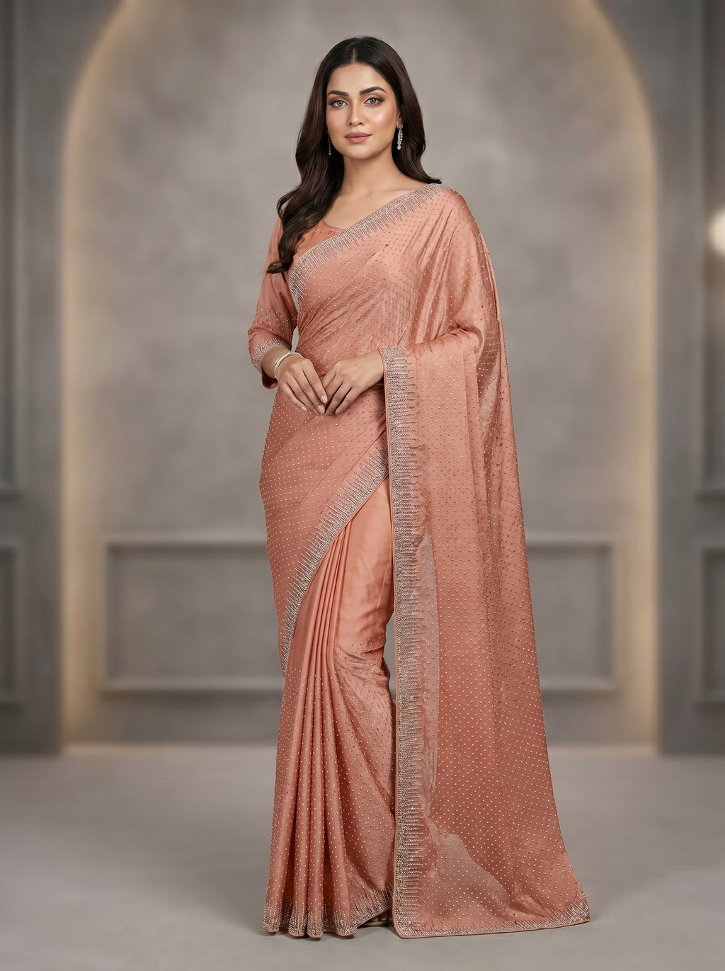 Indian stitched sari ready to wear