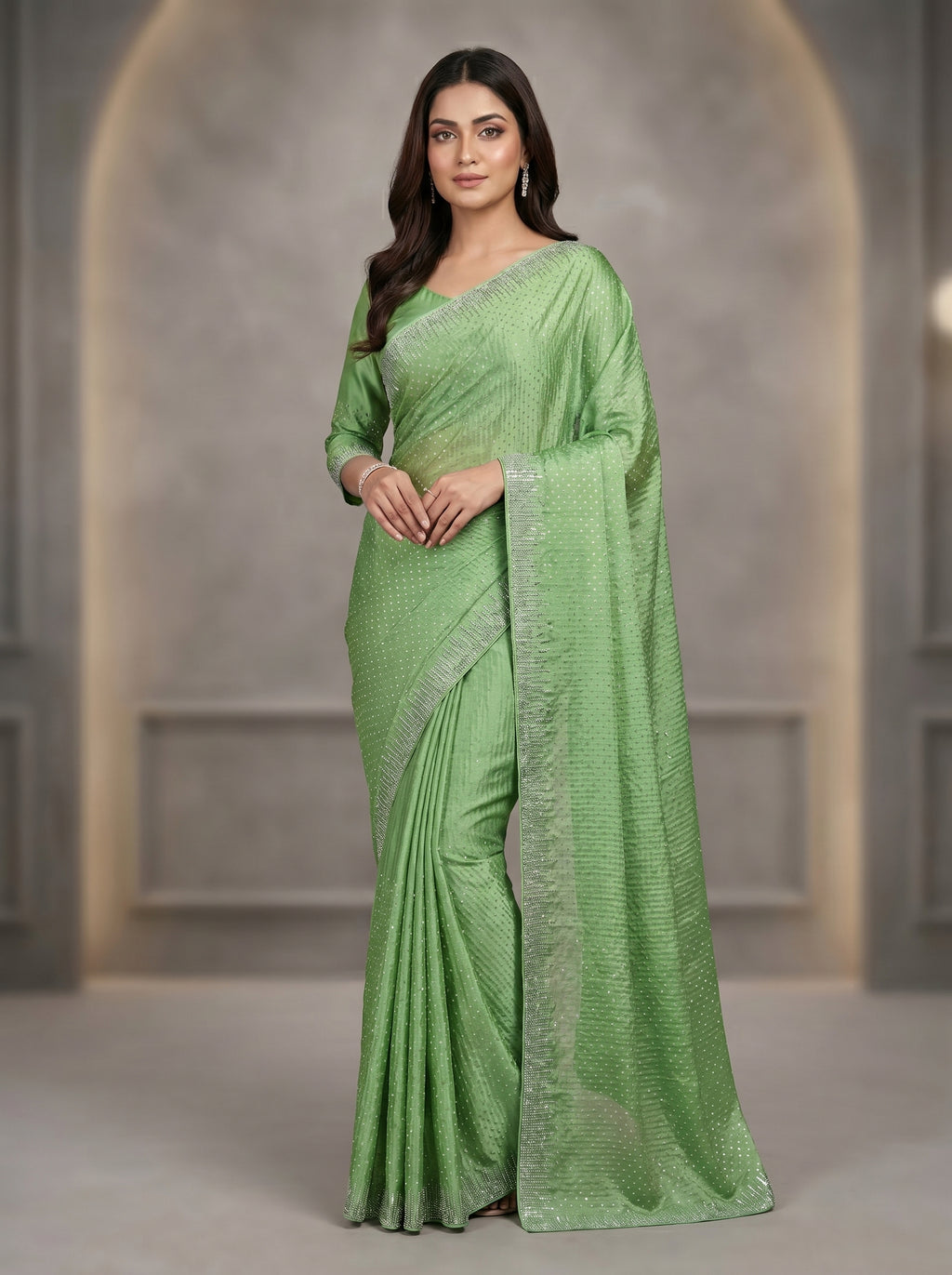 Indian stitched sari ready to wear