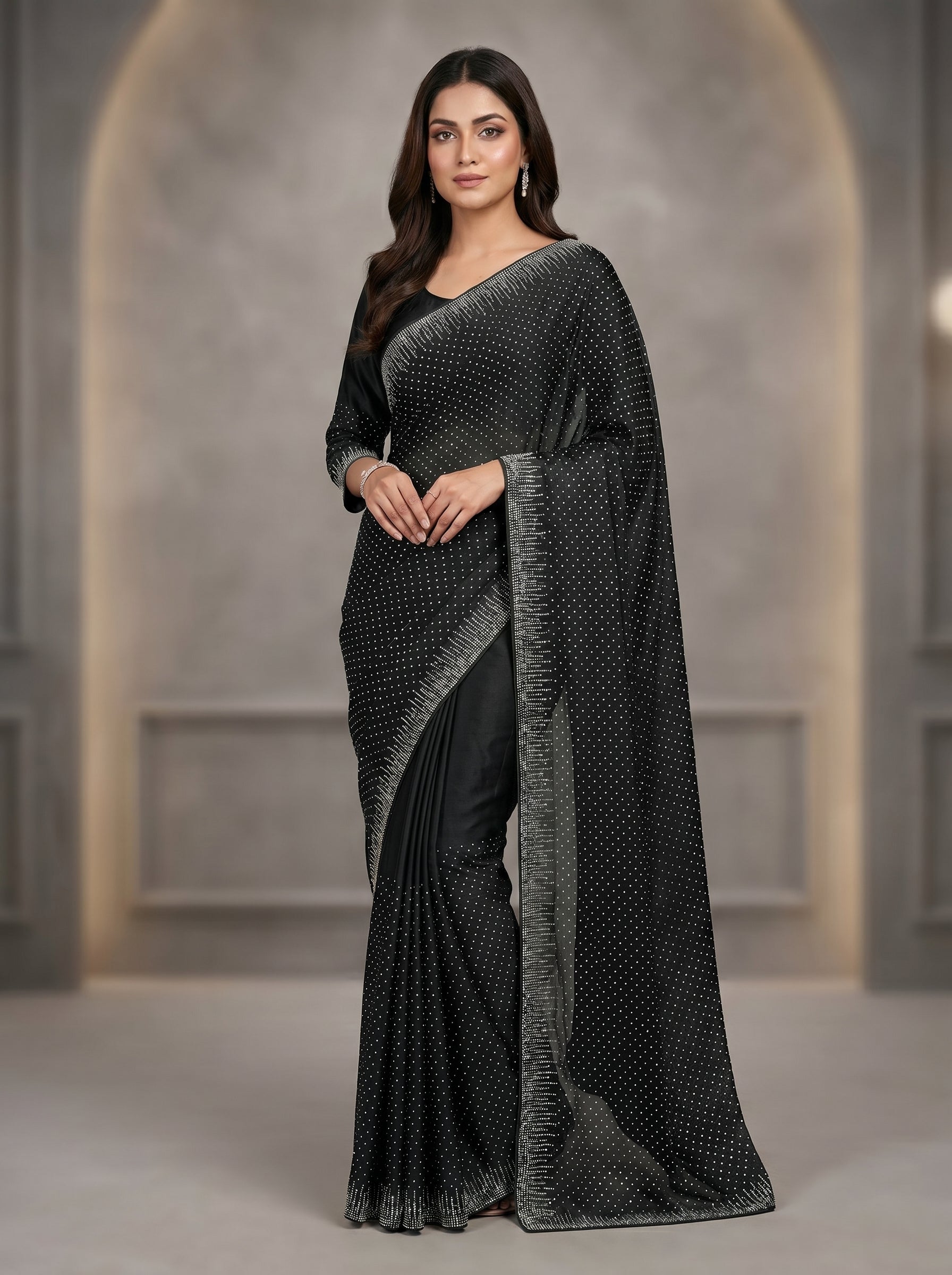 Indian stitched sari ready to wear
