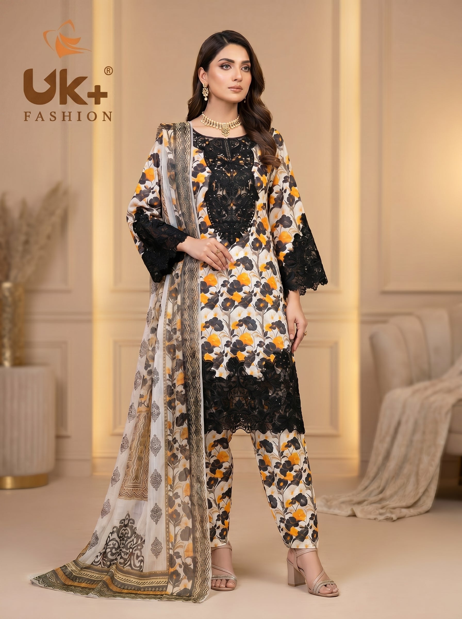 3pc pure lawn shirt,touser,dupatta
