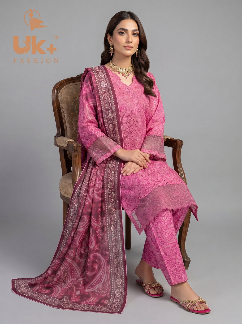 3pc pure lawn shirt,touser,dupatta