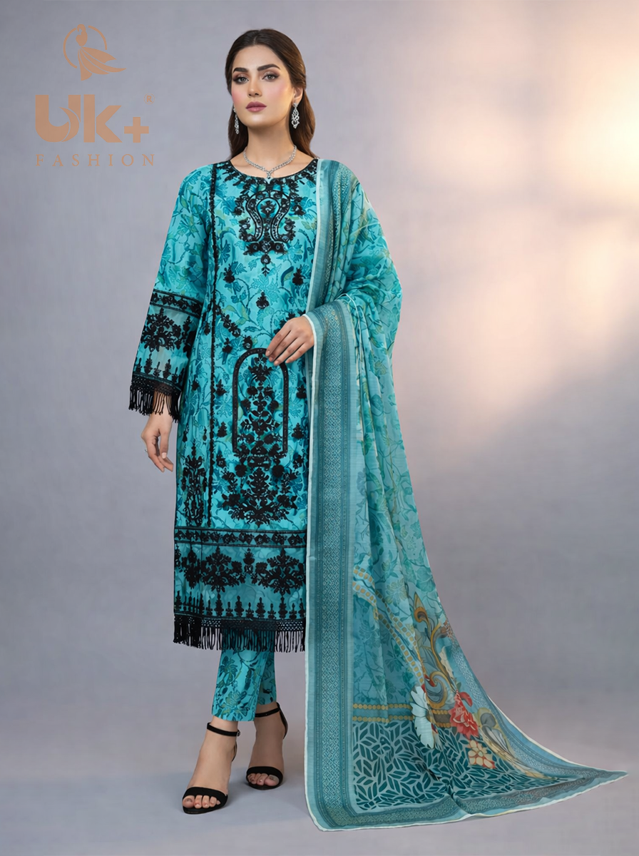 3pc pure lawn shirt,touser,dupatta