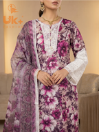 3pc pure lawn shirt,touser,dupatta