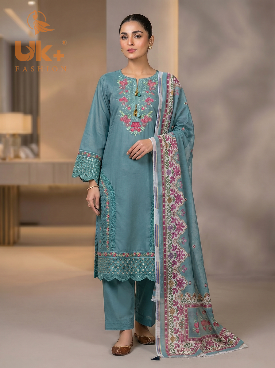 3pc pure lawn shirt,Shalwar,dupatta