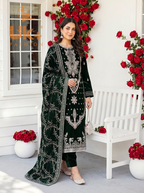 (11000) 5PC un-stitched Micro Velvet