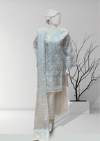 Lavender Organza Suit