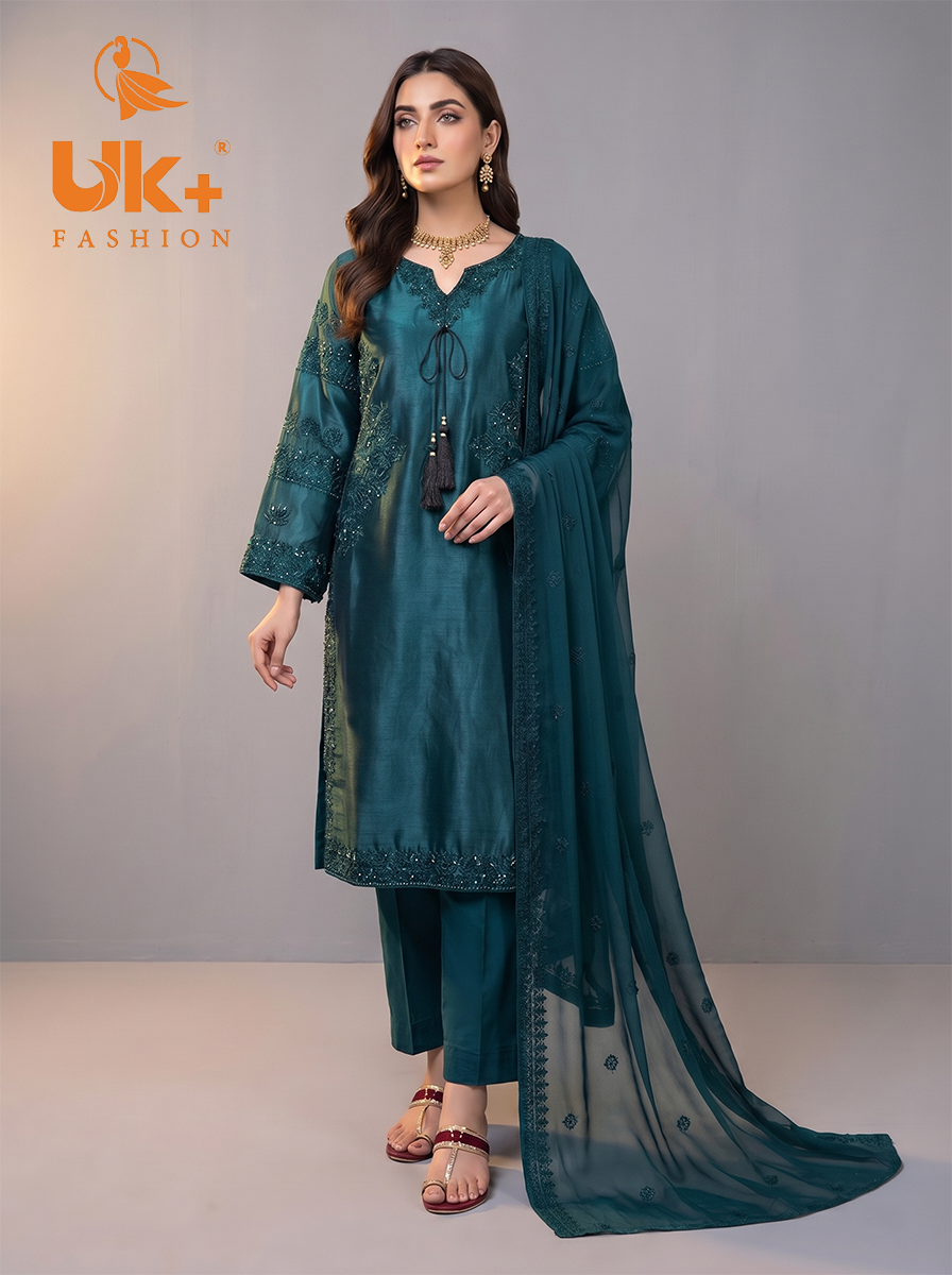 3PC sheesha silk shirt,shalwar,dupatta